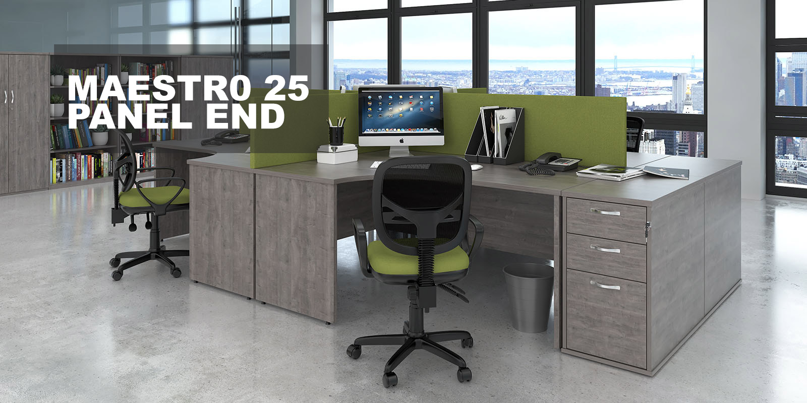 maestro 25 panel leg desks