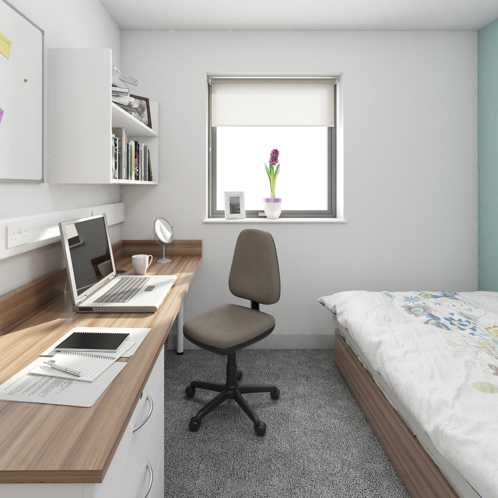 student bedroom